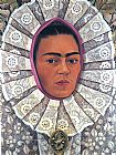 FridaKahlo-Self-Portrait-1948 by Frida Kahlo